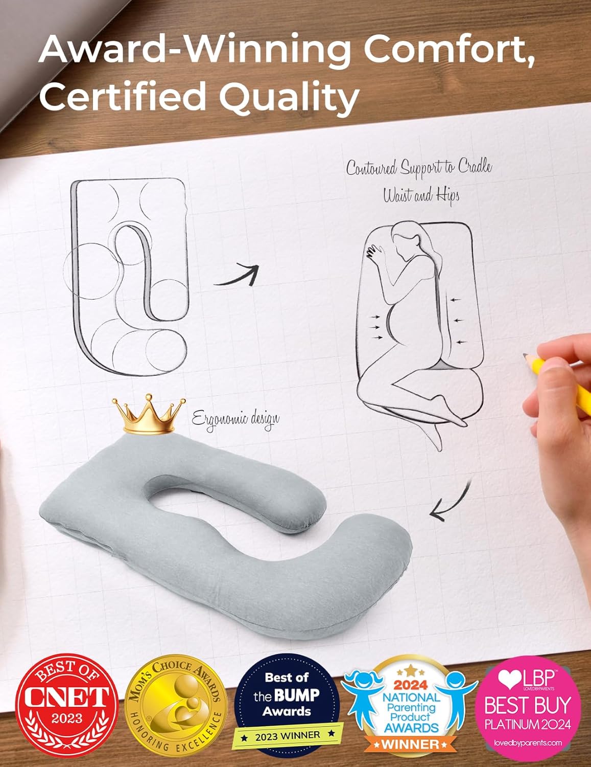 Comfort Cozy Maternity Pillow